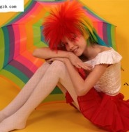 出售套图:乐观开心的欧美白裤袜Loli,小宅男看了也是会心一笑!【80P】