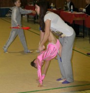 小女孩的体操训练！【6P】